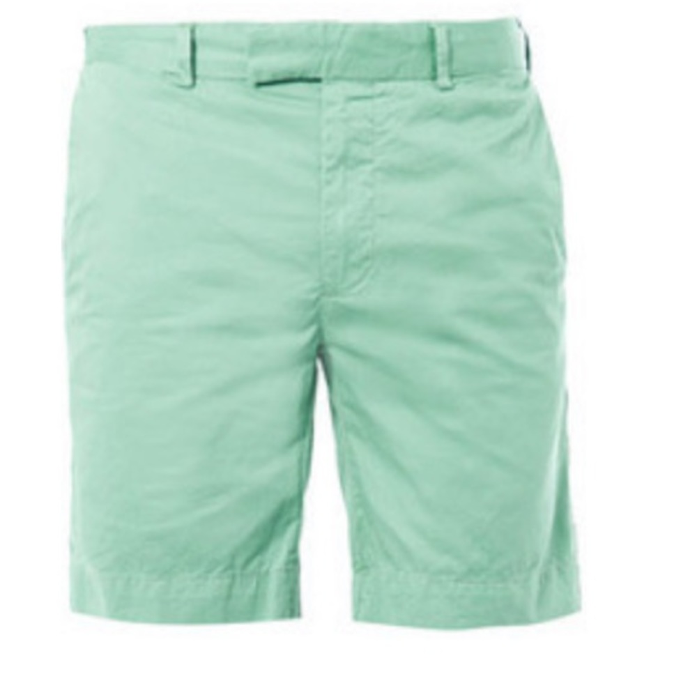 Polo Ralph Lauren Oxford Shorts in mint green.